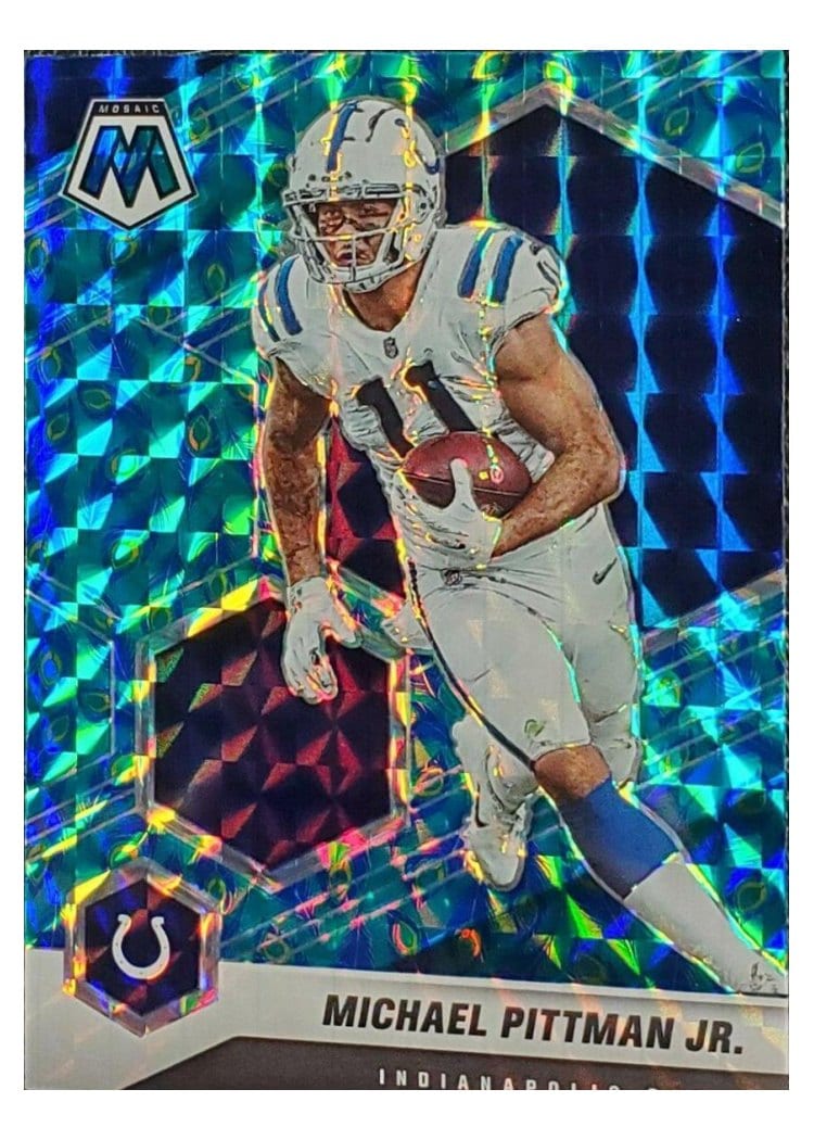 2021 Panini Mosaic Base Set Michael Pittman Jr. #93 card
