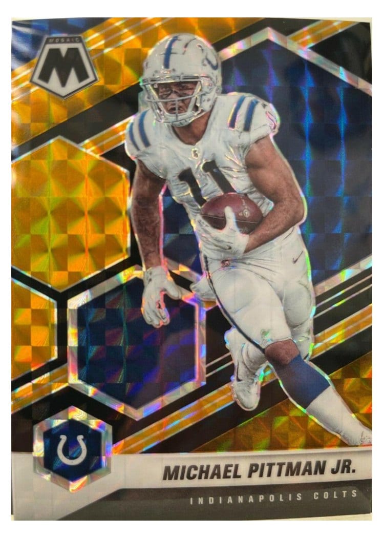 2021 Panini Mosaic Base Set Michael Pittman Jr. #93 card