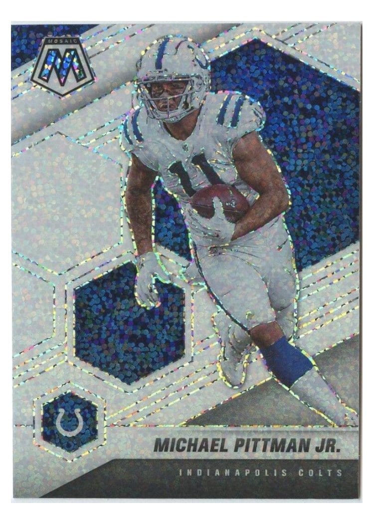2021 Panini Mosaic Base Set Michael Pittman Jr. #93 card