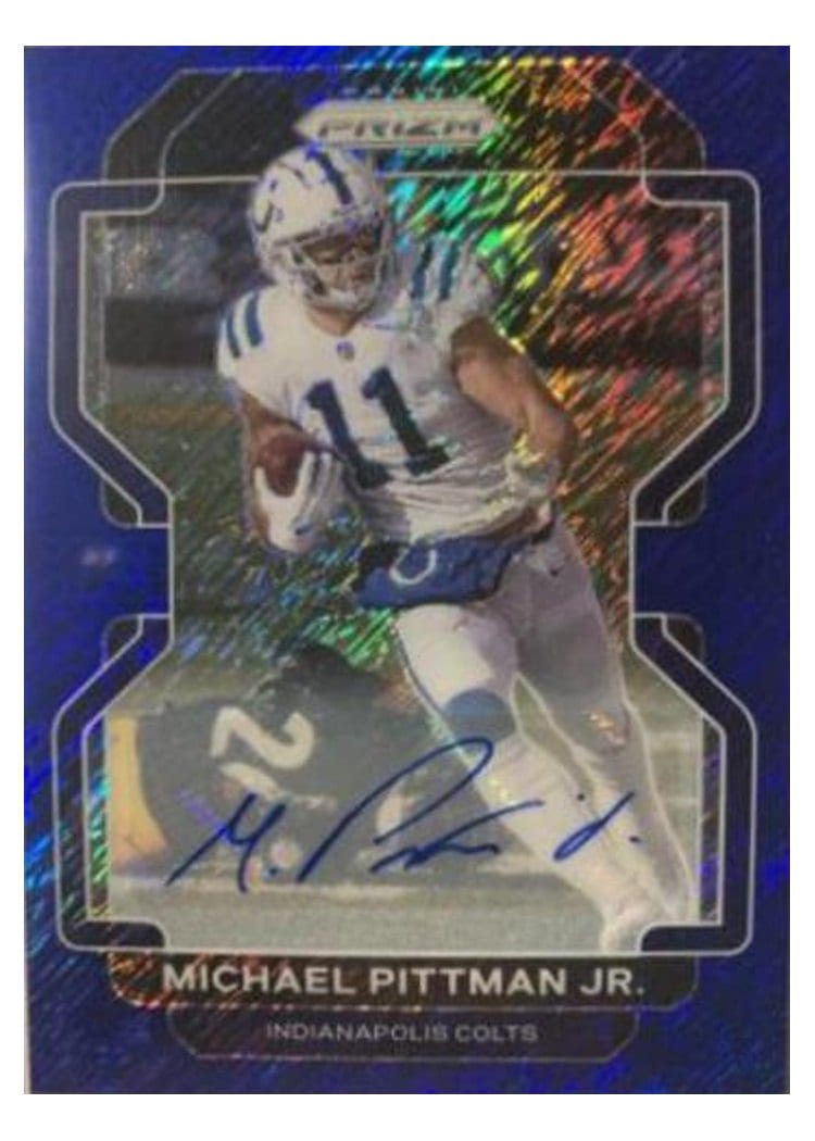 2021 Panini Prizm Base Set Michael Pittman Jr. #22 card