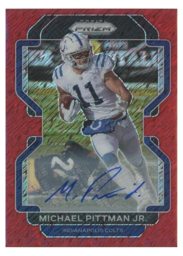 2021 Panini Prizm Base Set Michael Pittman Jr. #22 card