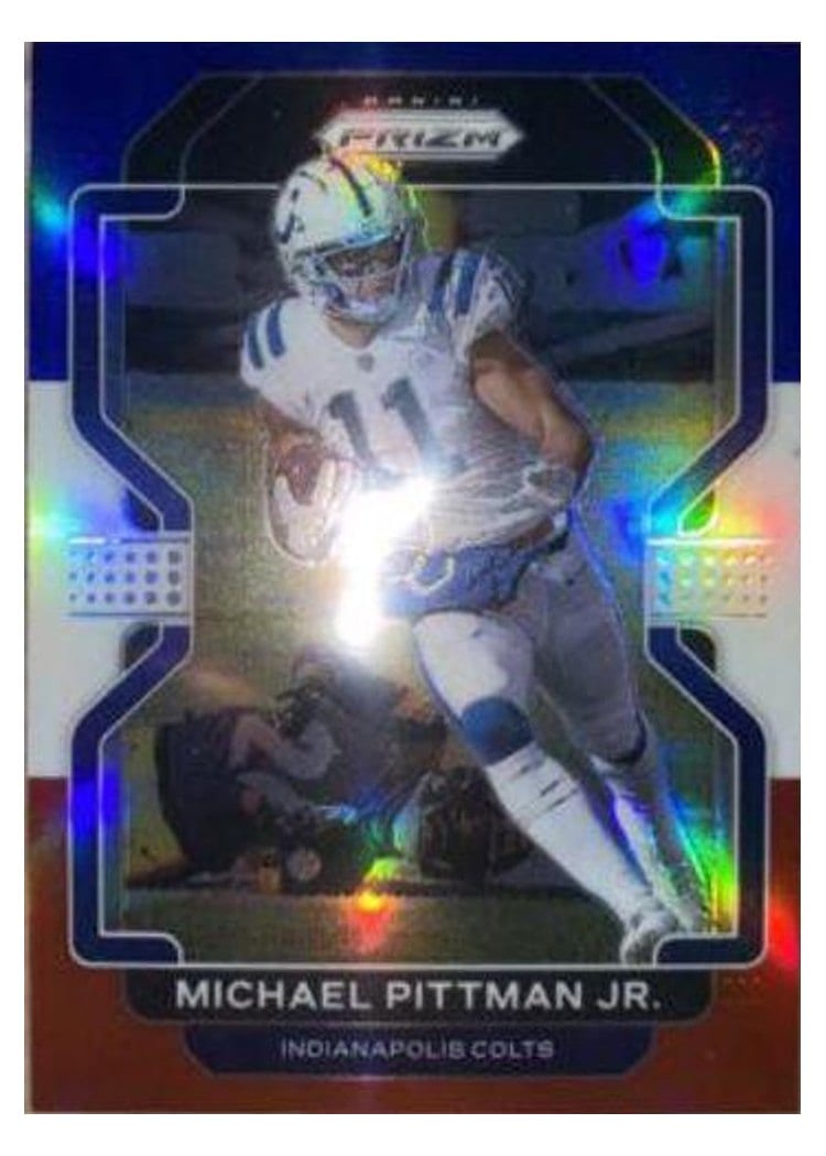2021 Panini Prizm Base Set Michael Pittman Jr. #22 card