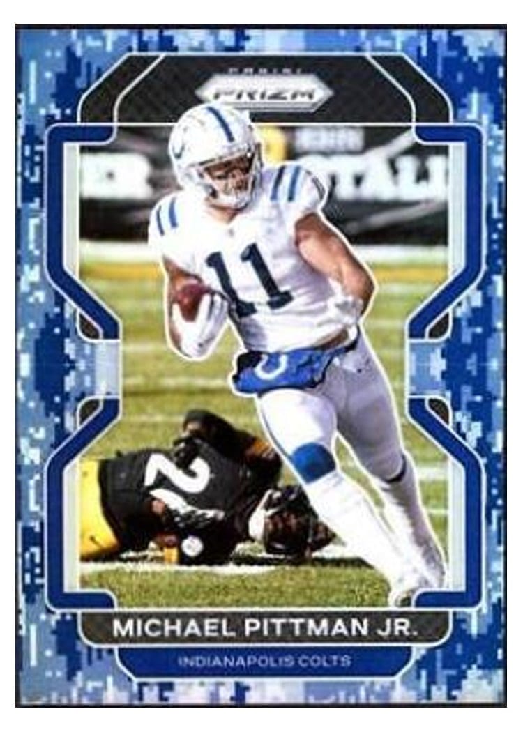 2021 Panini Prizm Base Set Michael Pittman Jr. #22 card