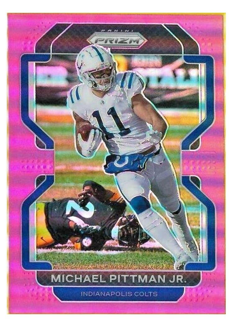 2021 Panini Prizm Base Set Michael Pittman Jr. #22 card