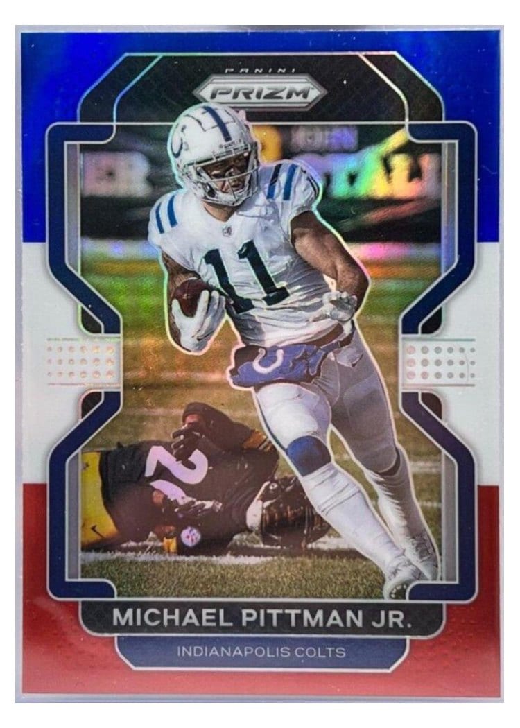 2021 Panini Prizm Base Set Michael Pittman Jr. #22 card