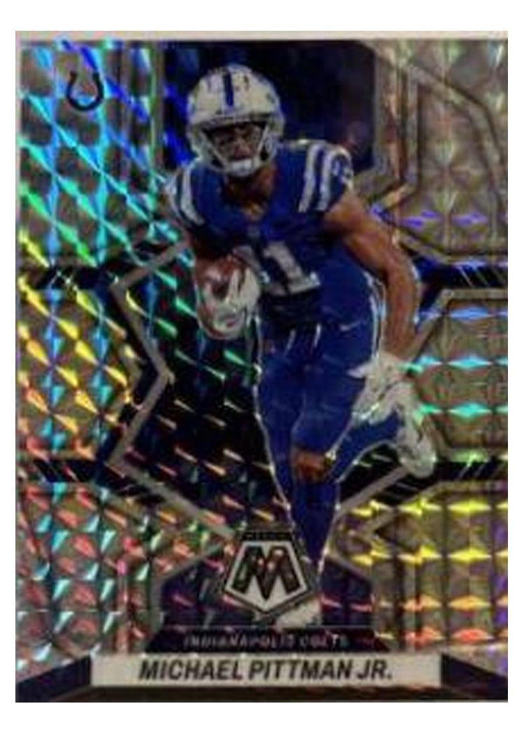 2022 Panini Mosaic Base Set Michael Pittman Jr Mosaic #84 card