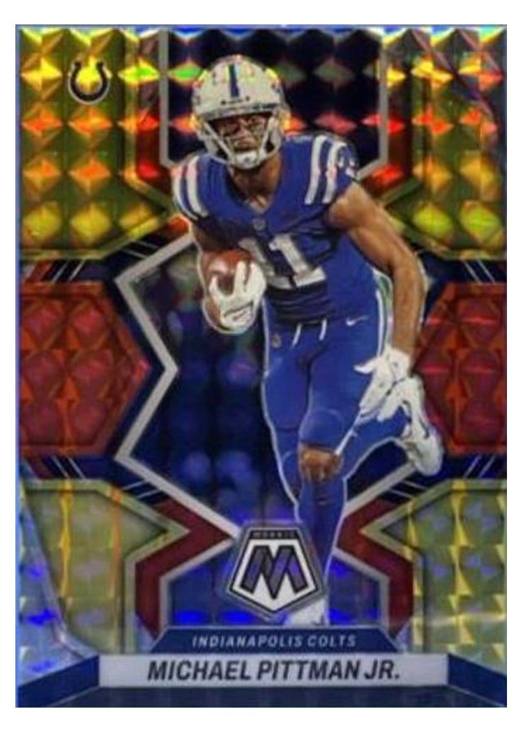 2022 Panini Mosaic Base Set Michael Pittman Jr #84 card