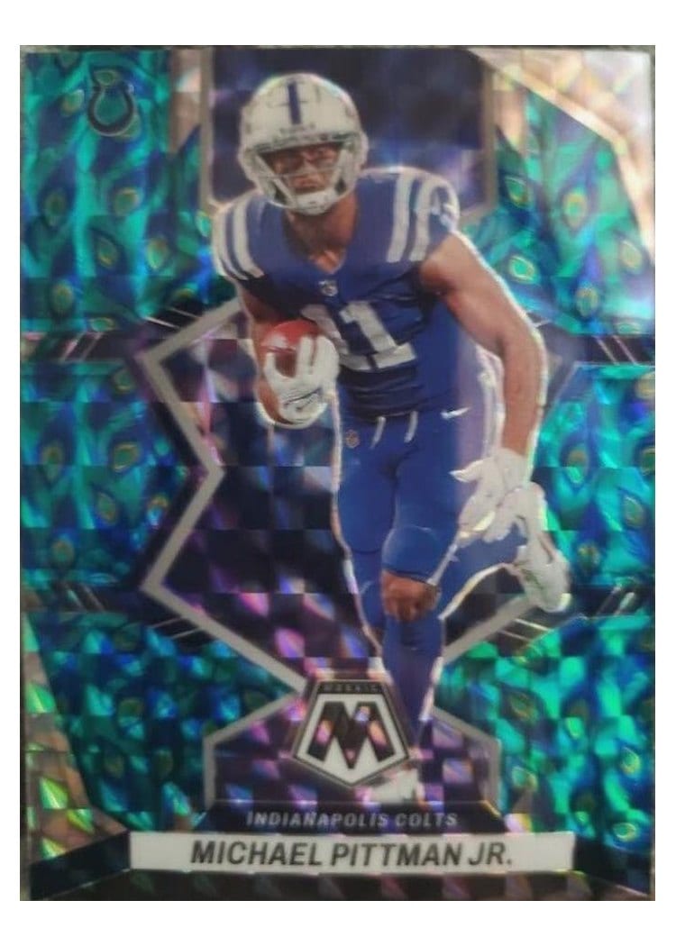 2022 Panini Mosaic Base Set Michael Pittman Jr #84 card