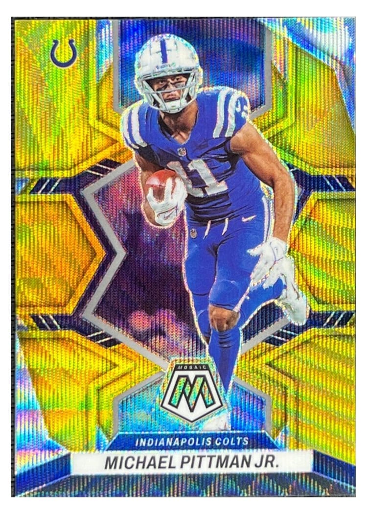 2022 Panini Mosaic Base Set Michael Pittman Jr #84 card