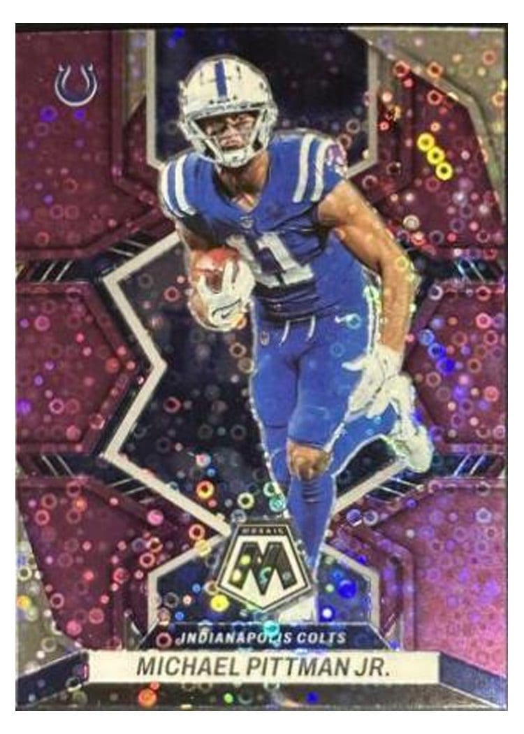 2022 Panini Mosaic Base Set Michael Pittman Jr #84 card