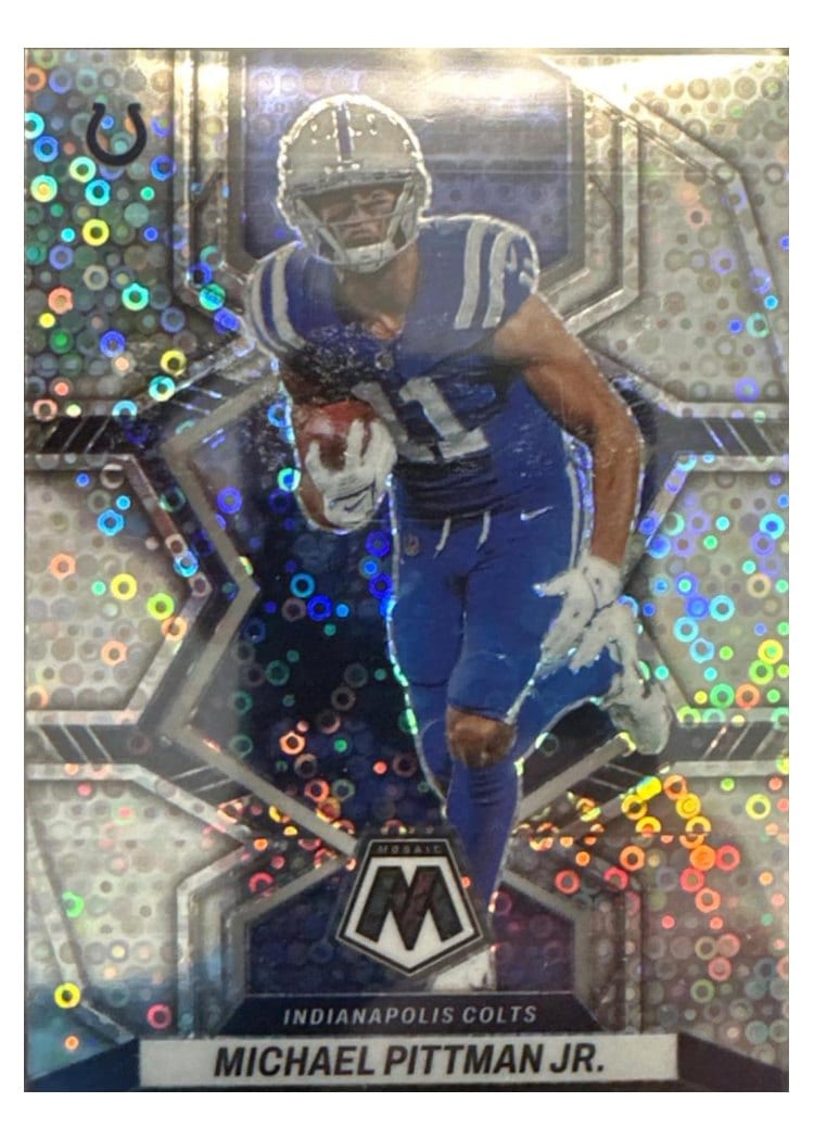2022 Panini Mosaic Base Set Michael Pittman Jr #84 card