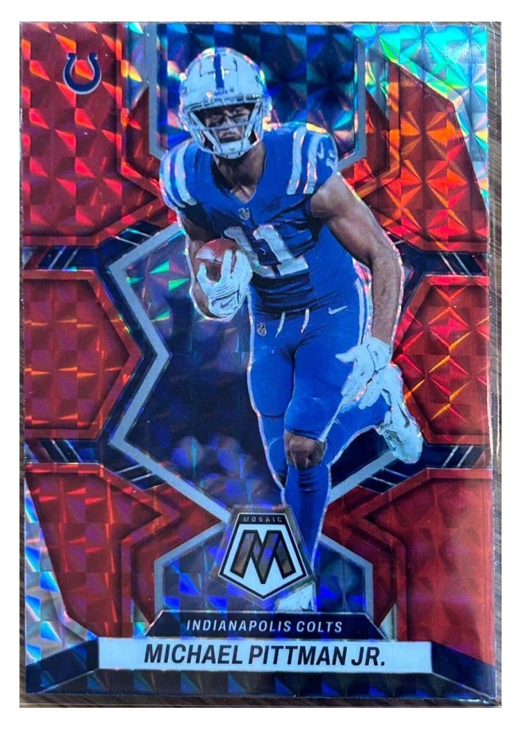 2022 Panini Mosaic Base Set Michael Pittman Jr #84 card