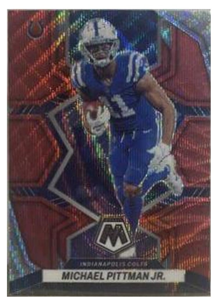 2022 Panini Mosaic Base Set Michael Pittman Jr #84 card