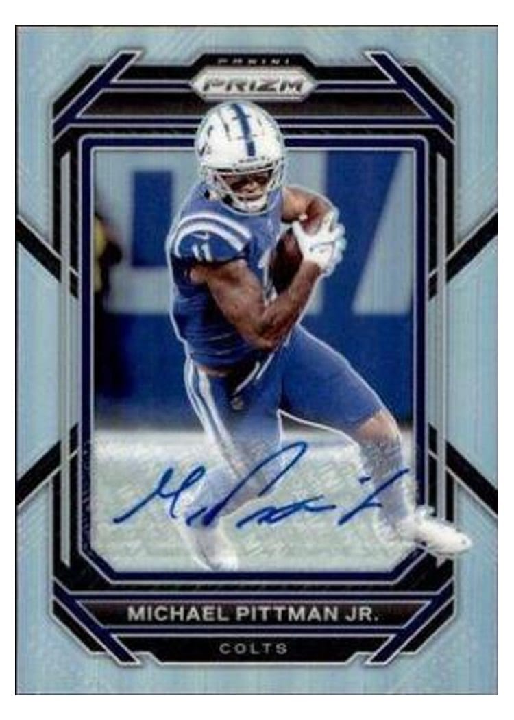 2022 Panini Prizm Base Set Michael Pittman Jr. #123 card