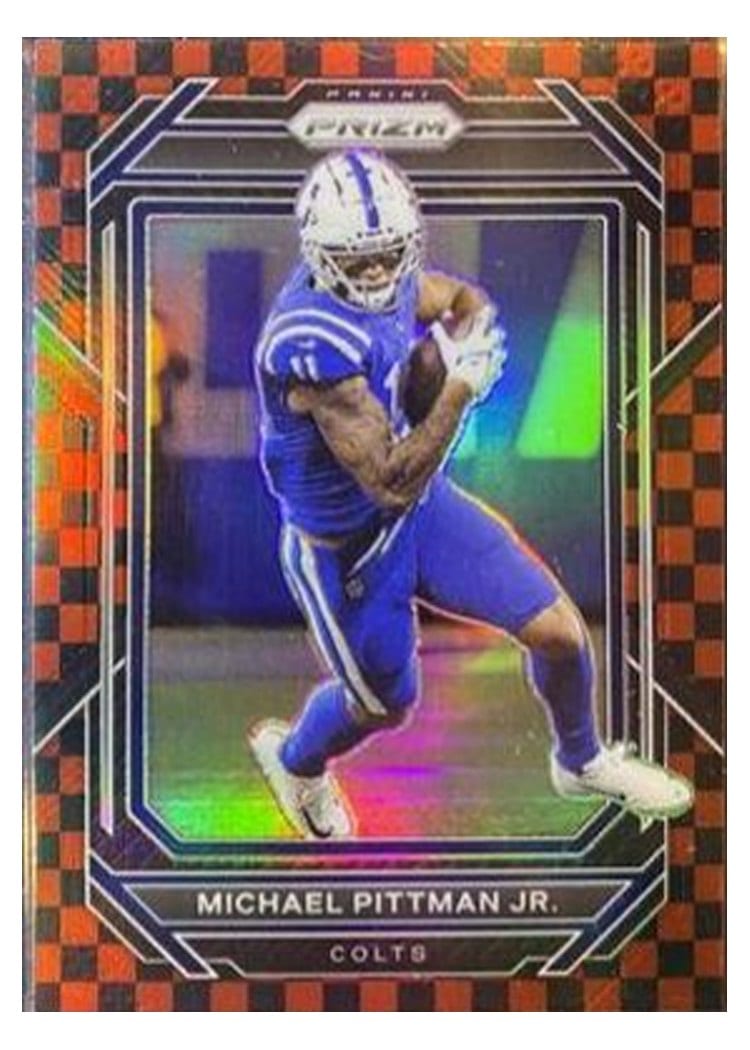 2022 Panini Prizm Base Set Michael Pittman Jr. #123 card