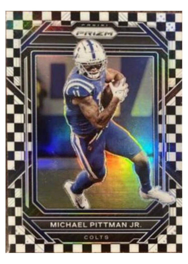 2022 Panini Prizm Base Set Michael Pittman Jr. #123 card