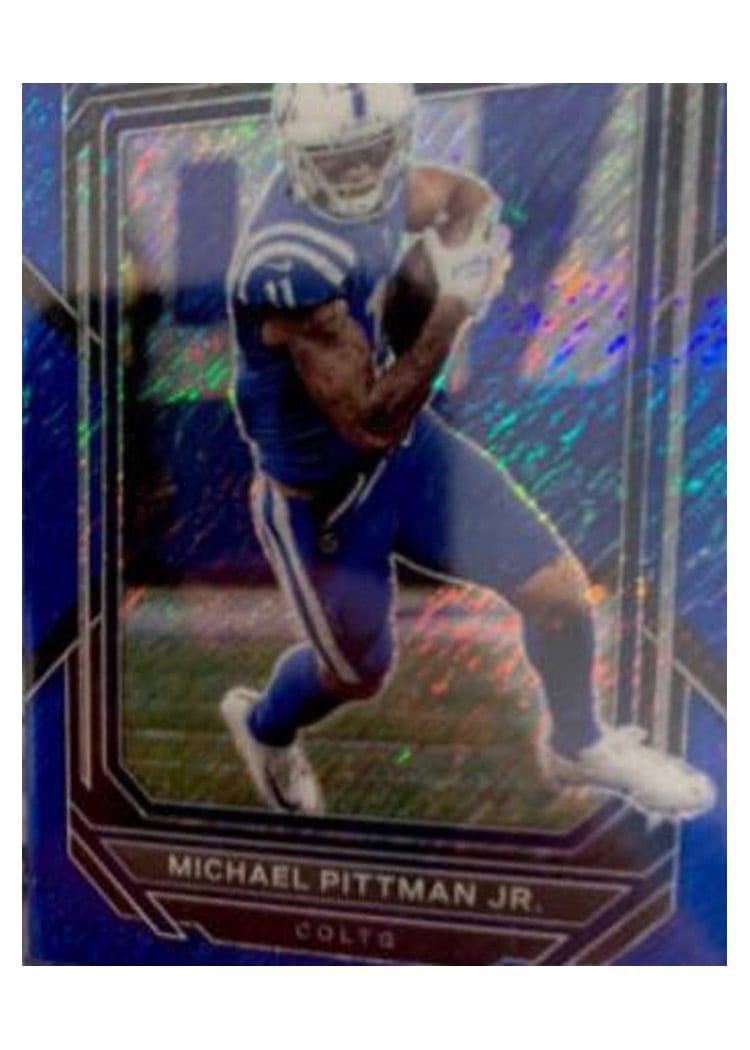 2022 Panini Prizm Base Set Michael Pittman Jr. #123 card