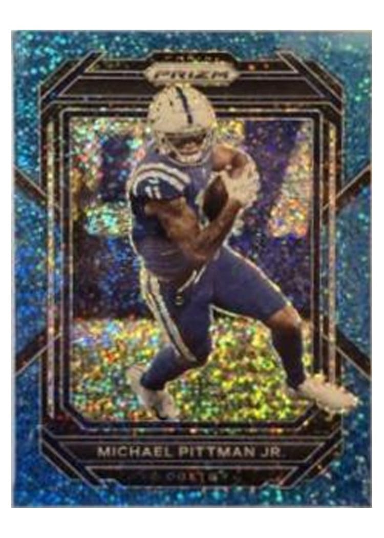 2022 Panini Prizm Base Set Michael Pittman Jr. #123 card