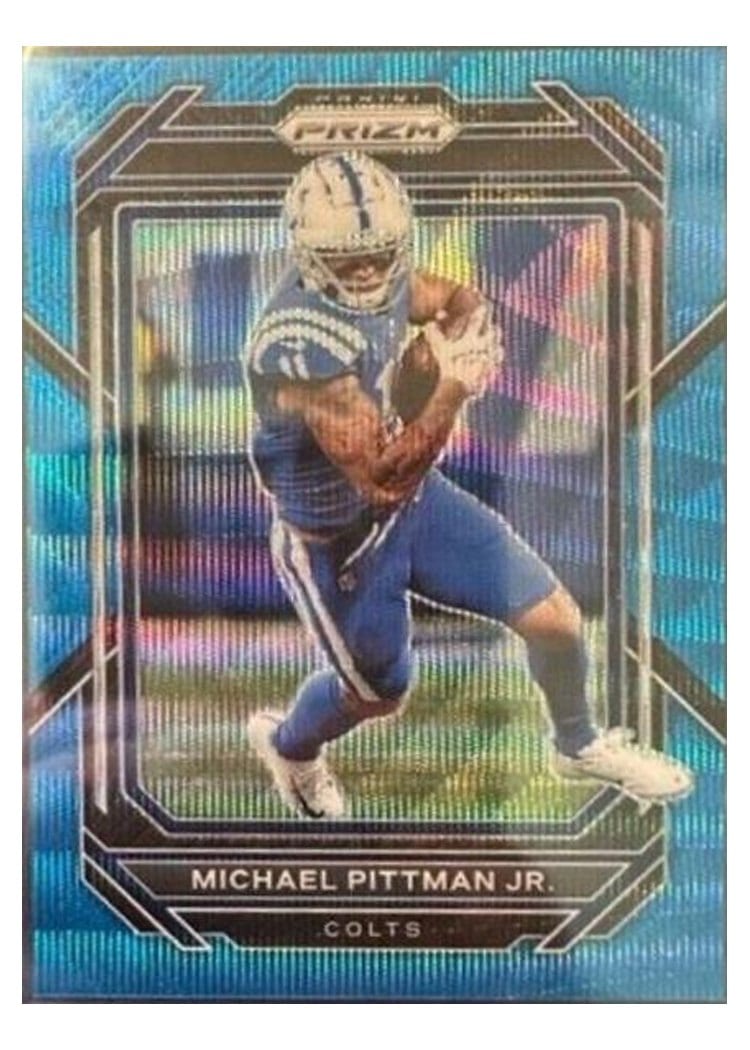 2022 Panini Prizm Base Set Michael Pittman Jr. #123 card