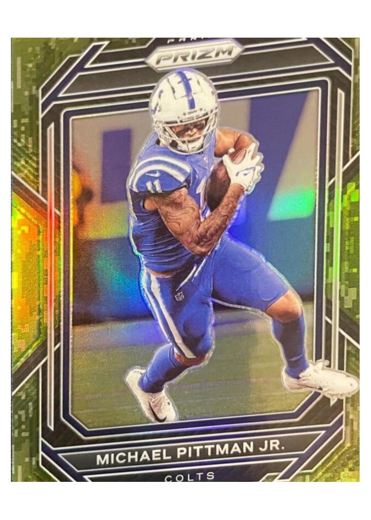 2022 Panini Prizm Base Set Michael Pittman Jr. #123 card