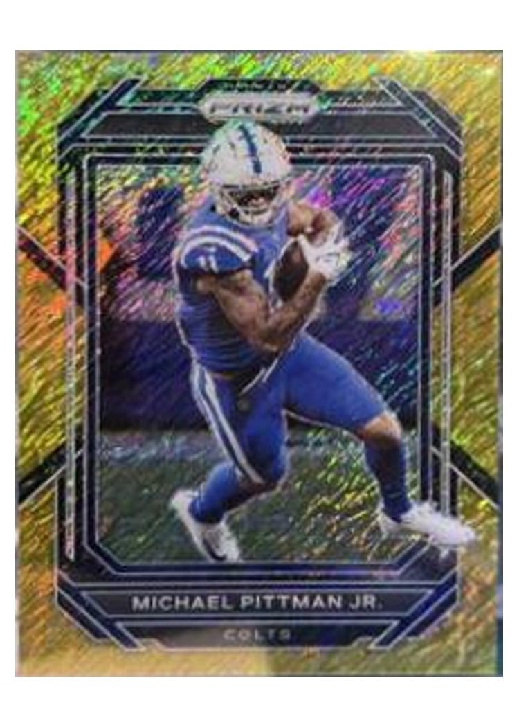 2022 Panini Prizm Base Set Michael Pittman Jr. #123 card