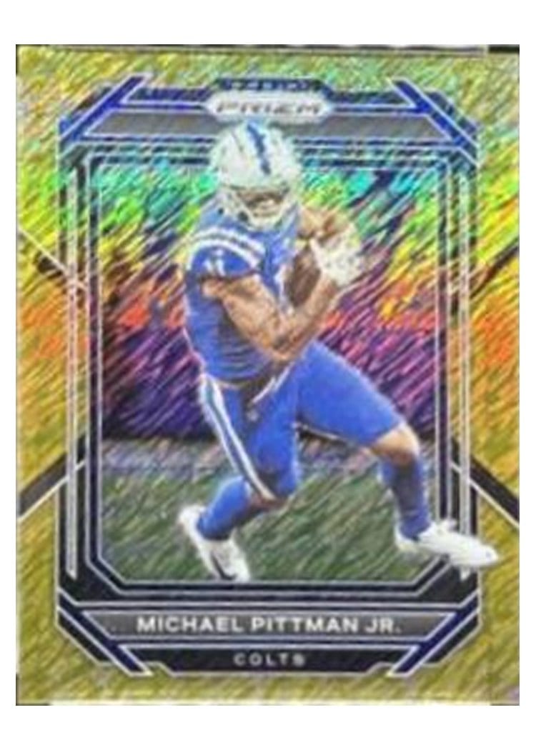 2022 Panini Prizm Base Set Michael Pittman Jr. #123 card