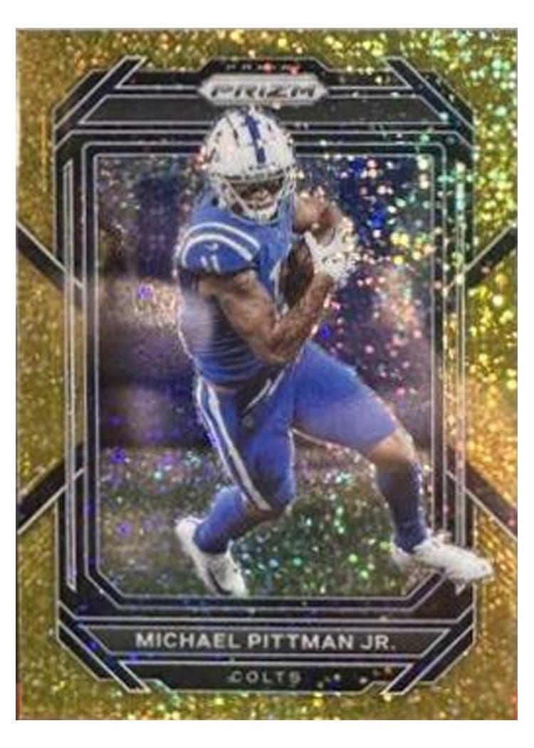 2022 Panini Prizm Base Set Michael Pittman Jr. #123 card