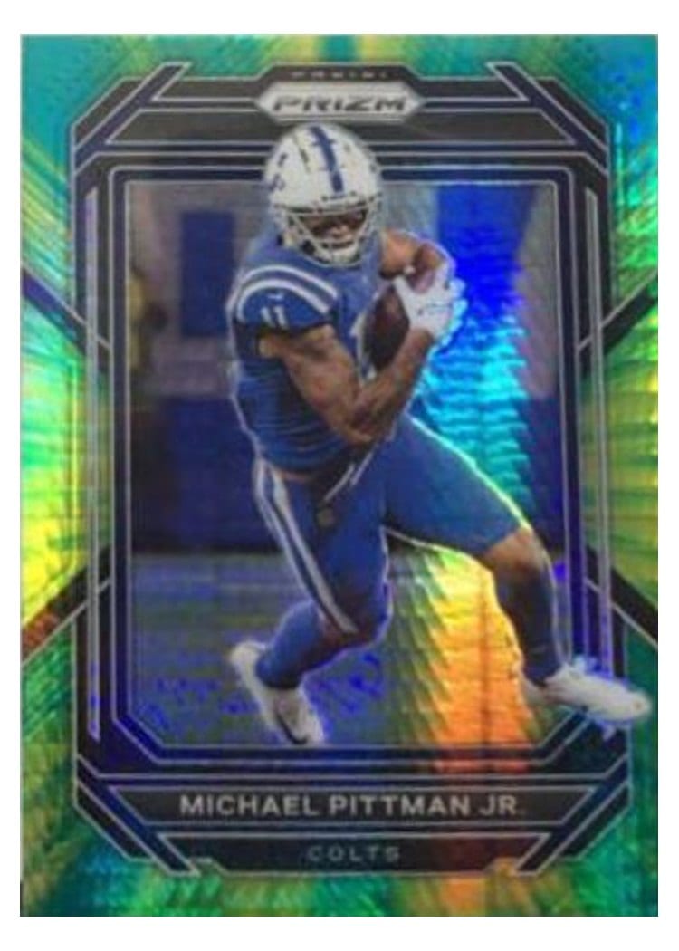 2022 Panini Prizm Base Set Michael Pittman Jr. #123 card