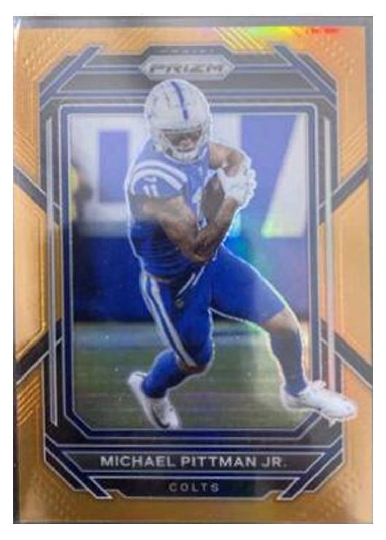 2022 Panini Prizm Base Set Michael Pittman Jr. #123 card