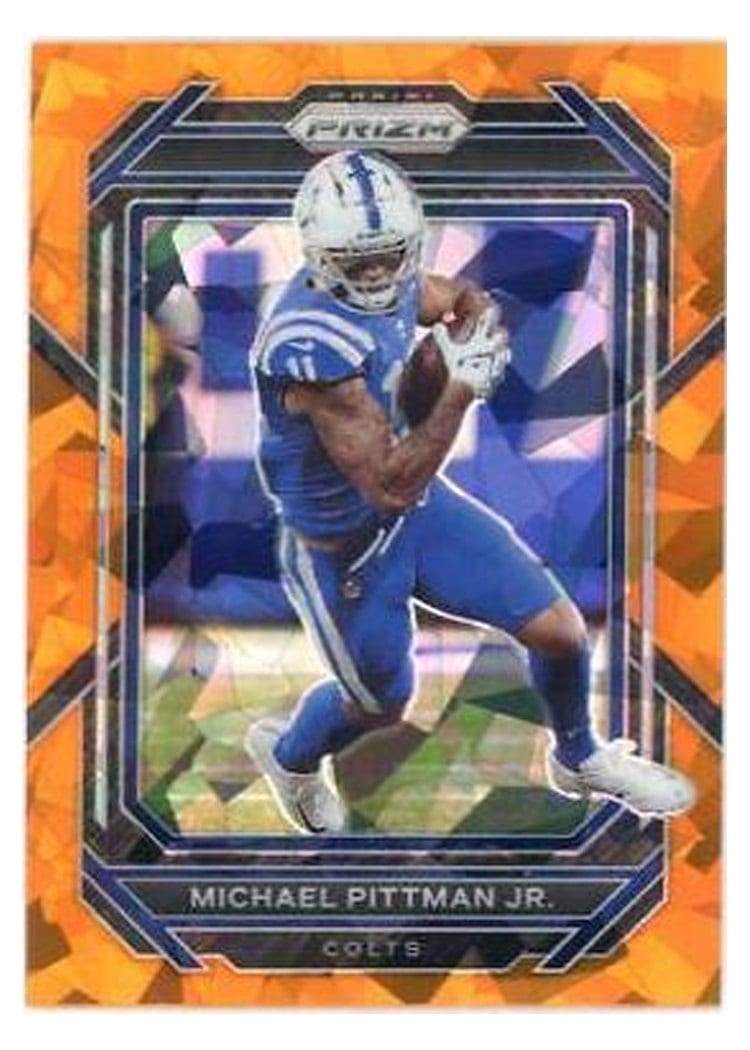 2022 Panini Prizm Base Set Michael Pittman Jr. #123 card
