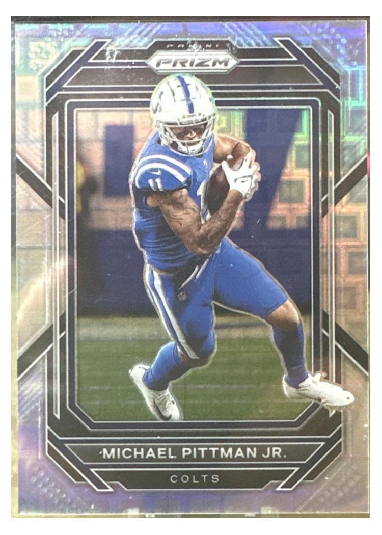 2022 Panini Prizm Base Set Michael Pittman Jr. #123 card