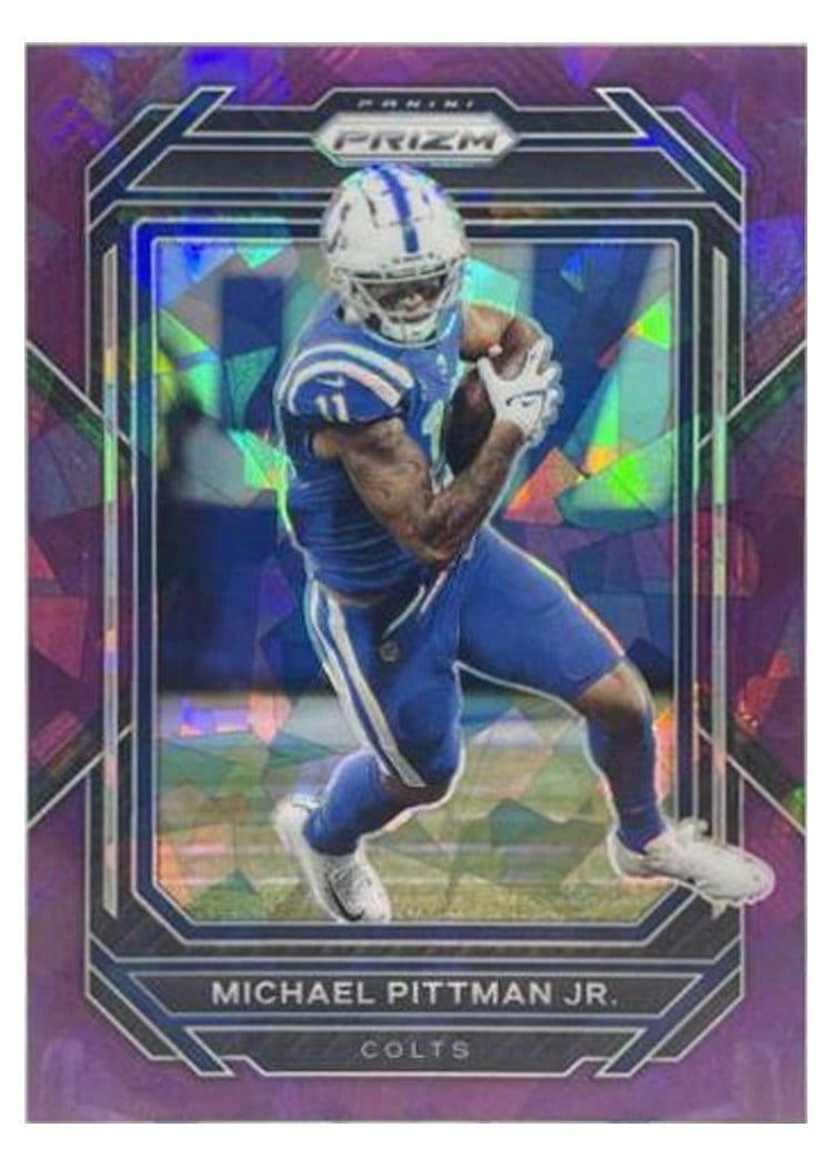 2022 Panini Prizm Base Set Michael Pittman Jr. #123 card