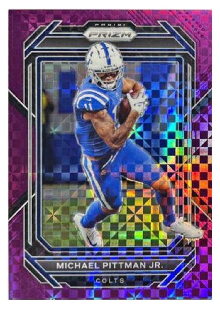 2022 Panini Prizm Base Set Michael Pittman Jr. #123 card