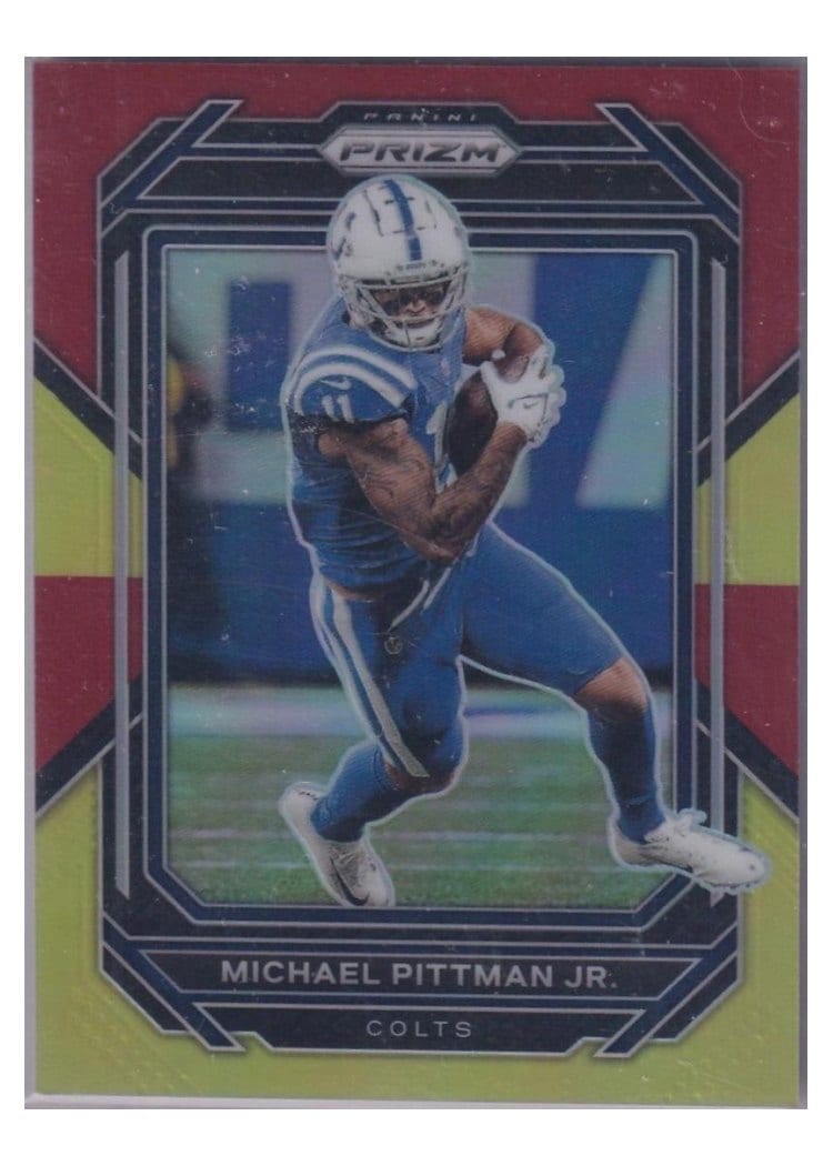 2022 Panini Prizm Base Set Michael Pittman Jr. #123 card