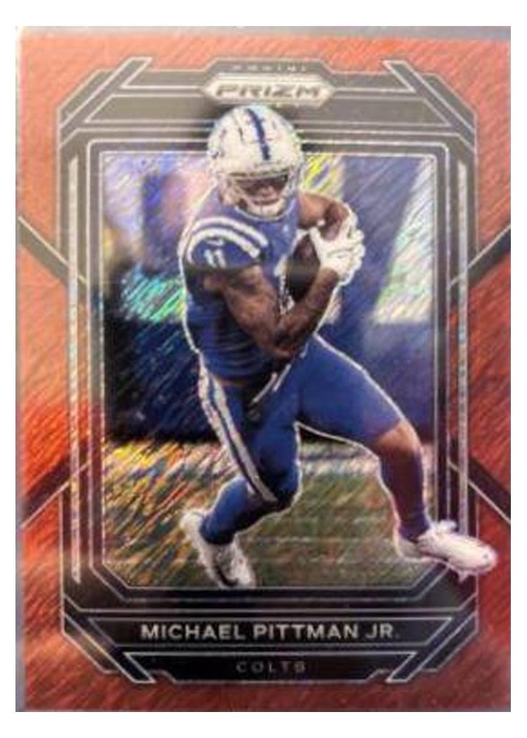 2022 Panini Prizm Base Set Michael Pittman Jr. #123 card