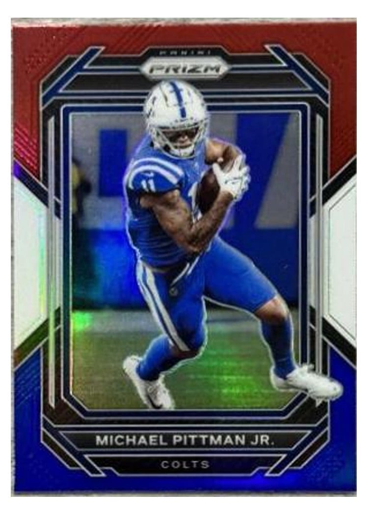 2022 Panini Prizm Base Set Michael Pittman Jr. #123 card