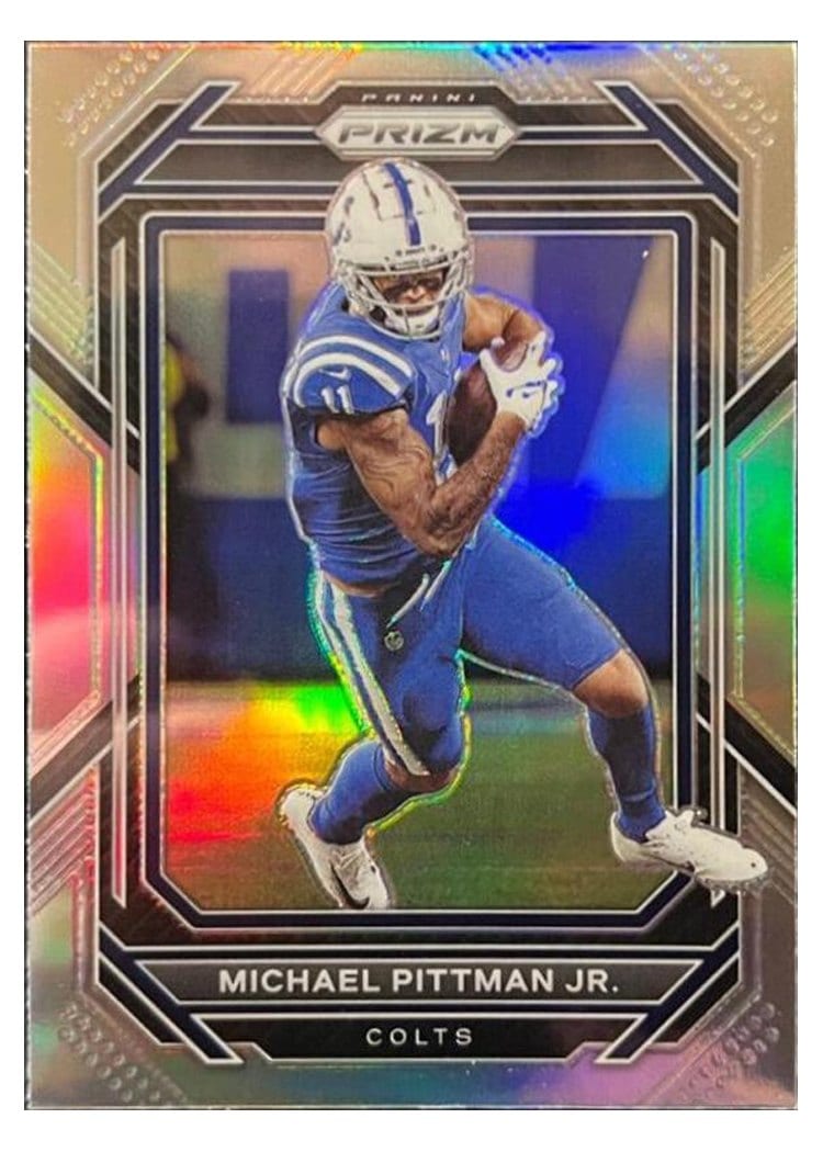 2022 Panini Prizm Base Set Michael Pittman Jr. #123 card