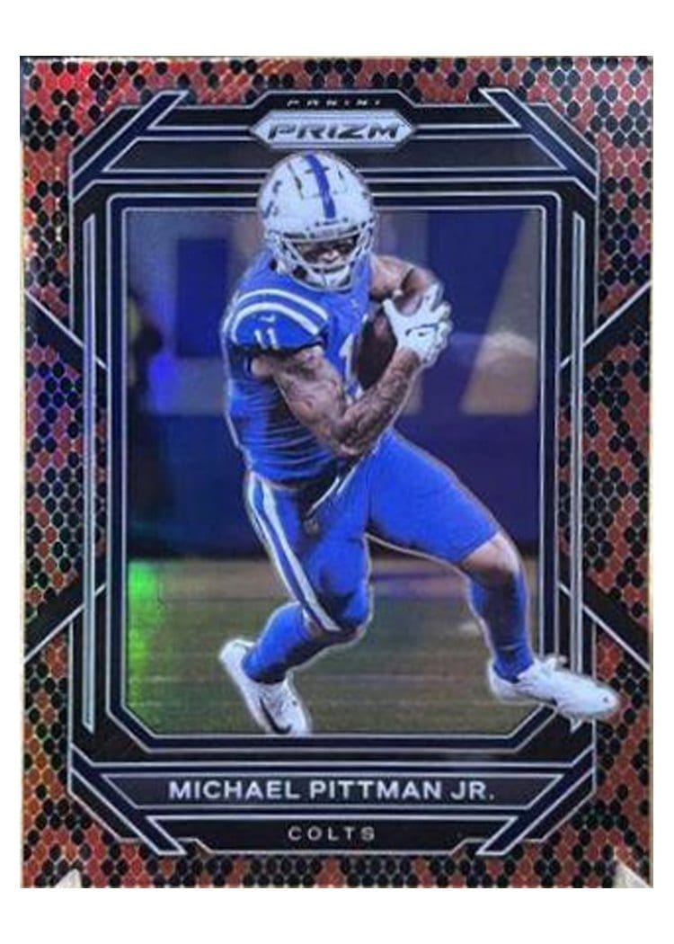 2022 Panini Prizm Base Set Michael Pittman Jr. #123 card