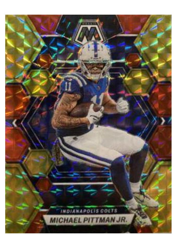 2023 Panini Mosaic Base Set Michael Pittman Jr. #95 card