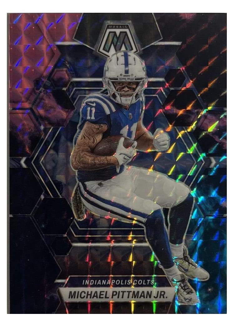 2023 Panini Mosaic Base Set Michael Pittman Jr. #95 card