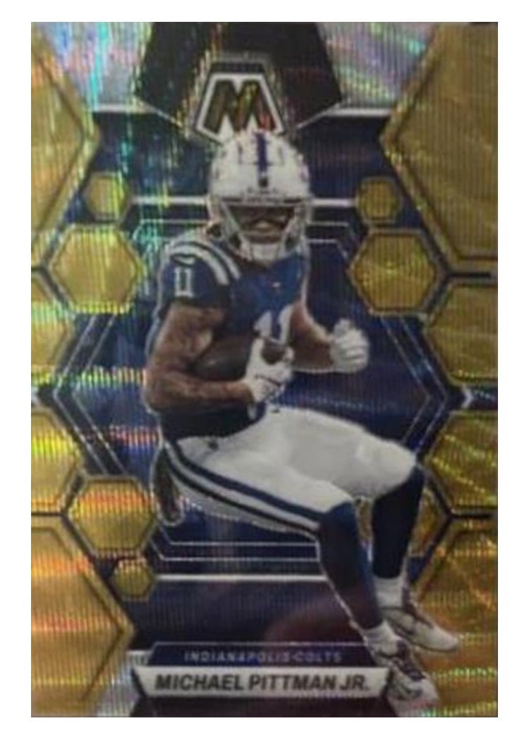 2023 Panini Mosaic Base Set Michael Pittman Jr. #95 card