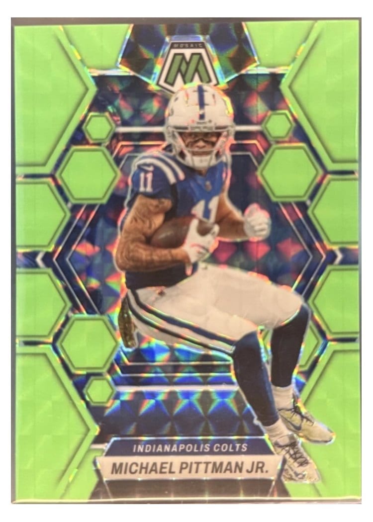 2023 Panini Mosaic Base Set Michael Pittman Jr. #95 card
