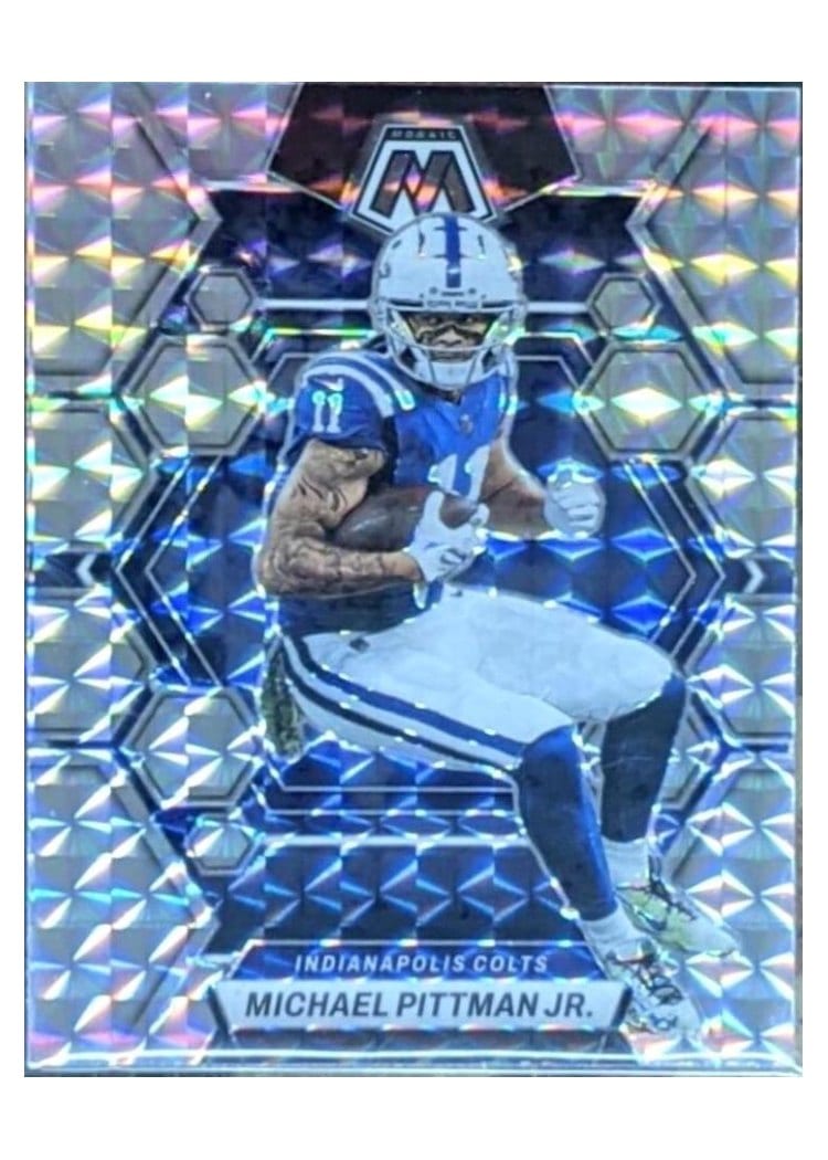 2023 Panini Mosaic Base Set Michael Pittman Jr. #95 card