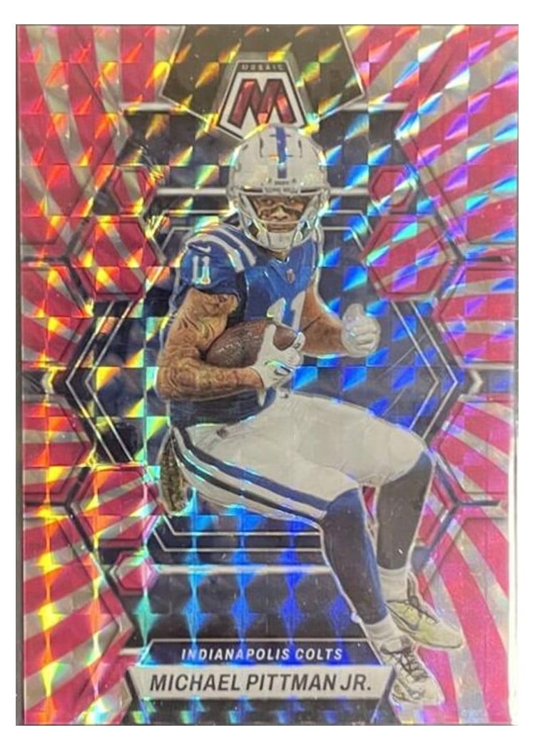 2023 Panini Mosaic Base Set Michael Pittman Jr. #95 card