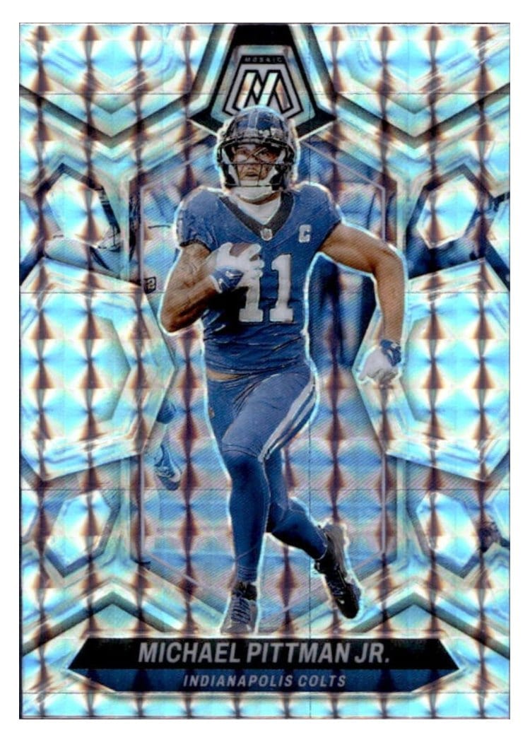 2024 Panini Mosaic Base Set Michael Pittman Jr. Mosaic #94 card