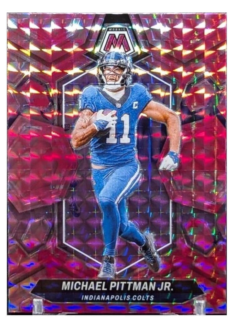 2024 Panini Mosaic Base Set Michael Pittman Jr. #94 card