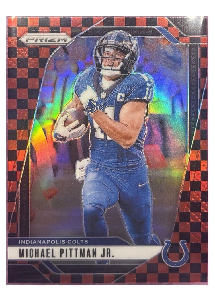 2024 Panini Prizm Base Set Michael Pittman Jr. #123 card