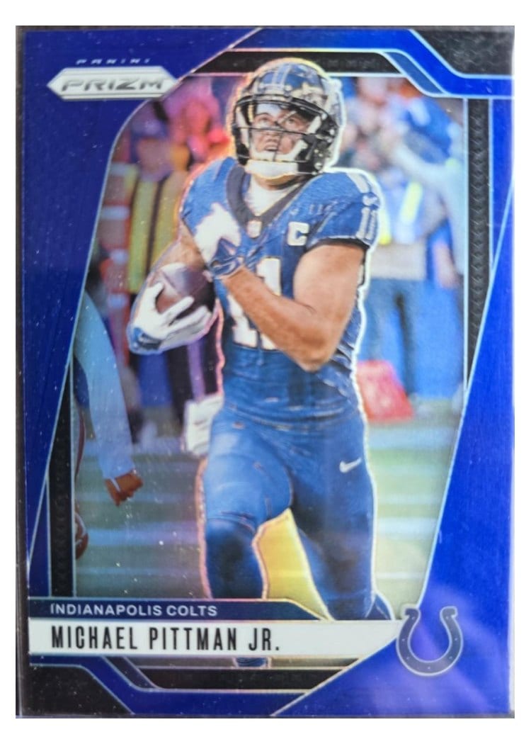 2024 Panini Prizm Base Set Michael Pittman Jr. #123 card