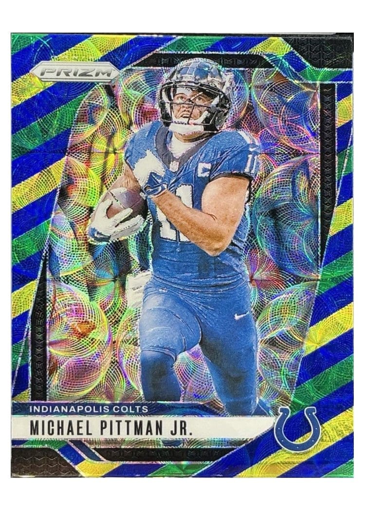 2024 Panini Prizm Base Set Michael Pittman Jr. #123 card