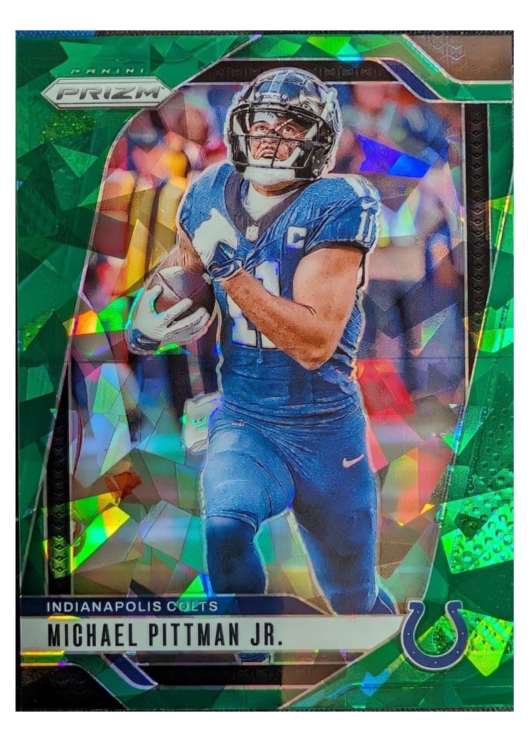 2024 Panini Prizm Base Set Michael Pittman Jr. #123 card